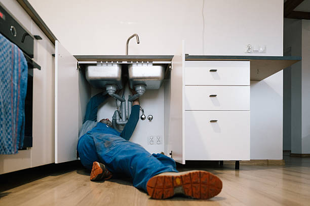 Professional Leak Detection technician working in Lewisville, IN